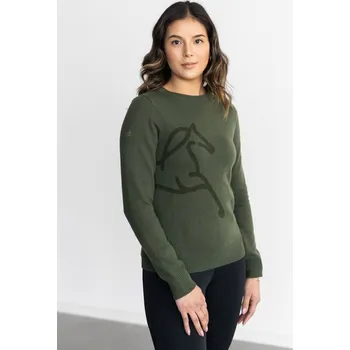 Dámský svetr FAGER Svetr Cashmino Charlie Fager, dámský, olive M