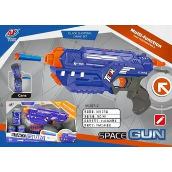 PISTOLE PRO DĚTI NA PĚNOVÉ ŠIPKY + PLECHOVKY