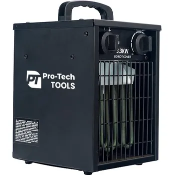 Teplovzdušný ventilátor Pro-Tech TOOLS Elektrický průmyslový ohřívač vzduchu 3,3kW 01224&nbsp;BH-30A