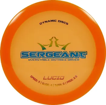Disc golf Dynamic Discs Sergeant Lucid (Speed 11, Glide 4, Turn 0, Fade 2.5)