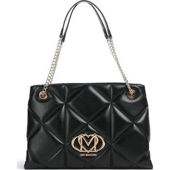 Nákupní košík Love Moschino Embossed Q - Nákupní taška v černá, imitace kůže, 50546176 | Kabelky pro ženy & muže