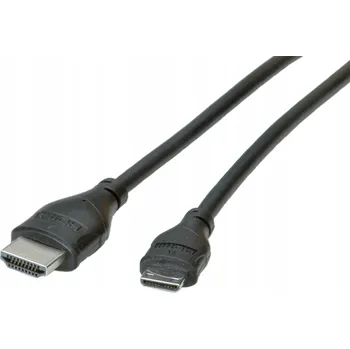 Video kabel Value HDMI - Mini HDMI 2 m 2m HDMI Mini-HDMI Černý HDMI kabel
