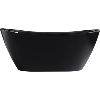 Vana Braider volně stojící vana PUREA 170 cm, černá