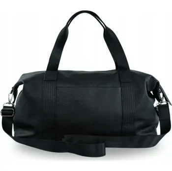 Cestovní taška Cestovní víkendová taška Velká taška do posilovny příruční zavazadlo černá SOLIER