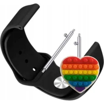 Pouzdro na mobilní telefon Pásek Řemínek pro GlacierX Nox, barva silikonová, nastavitelný