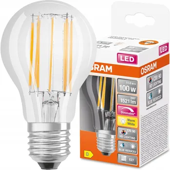 Žárovka OSRAM LED žárovka 11W = 100W, 2700K, stmívatelná
