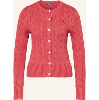 Dámský svetr Polo Ralph Lauren Dámský Pletený Kardigan, červená / tmavě...