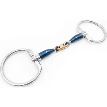 Udidlo pro koně Udidlo olivové dvakrát lomené Sweet Iron Alexander Fager 14,5 cm