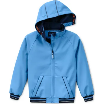 630990 - Tchibo - Softshellová bunda s recyklovaným materiálem - pro kluky - vel. 146/152 - barva: modrá