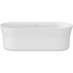 RAVAK Vana Ravak Ypsilon 180x80 oválná akrylátová volně stojící, bílá, krytka odtoku bílá/černá/chrom, XC00100026 XC00100026