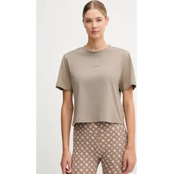 Pánská móda Bavlněné tričko Guess BRITNEY V3RI08.I3Z14 béžová 01J, vel. M