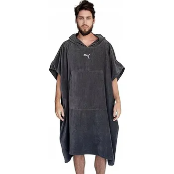 Dámské oblečení Puma dámský župan ke kotníkům s kapucí velikost S/M