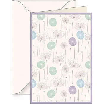 Obálka Přání B6 + obálka 5866 Pampelišky