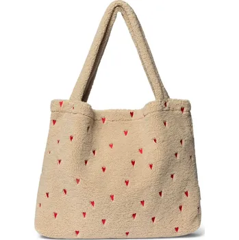 Přebalovací taška STUDIO NOOS Teddy Hearts Mom Bag l Ecru Hearts