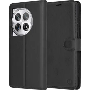 Pouzdro na mobilní telefon Techsuit Kožené pouzdro OnePlus 12 Černá