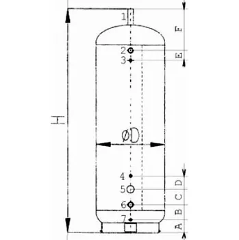 akumulační nádrž ATMOS Izolační sada AN 1000l