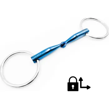 Udidlo pro koně Udidlo stihlové jednou lomené FSS™ Titanium Lilly Fager 10,5 cm