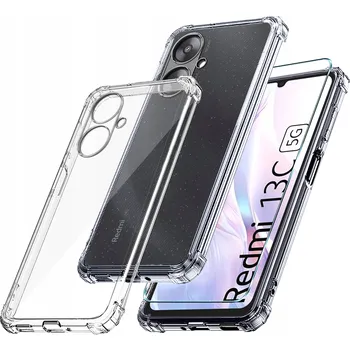 Pouzdro na mobilní telefon Zadní Kryt TelForceOne pro Xiaomi Redmi 13C bezbarvý