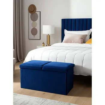 Taburet Sinsay - Taburet s úložným prostorem - námořnická modrá - 335GO-59X - 335GO-59X-ONE