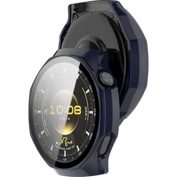 Pouzdro na mobilní telefon Pouzdro s vestavěným sklem Bizon pro Huawei Watch GT6 Pro 46 mm, pro hodinky