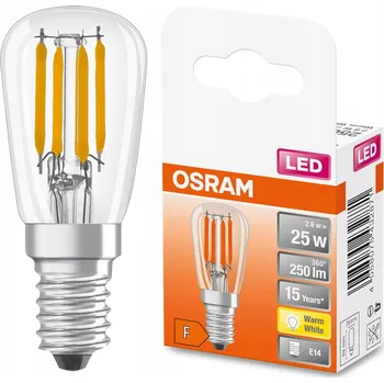 Žárovka LED žárovka Osram E14 2,8 W teplá bílá