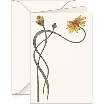 Obálka Přání B6 + obálka 5578 Žlutý květ