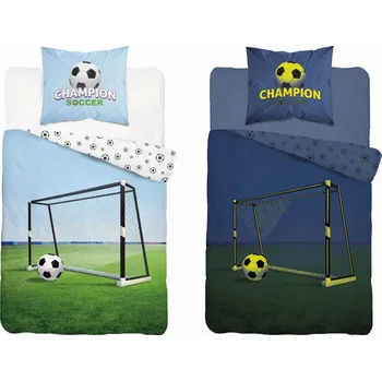 Povlečení Sada povlečení Detexpol 140 x 200 cm zelená