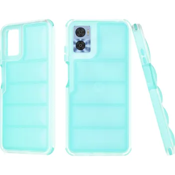 Pouzdro na mobilní telefon Techsuit Wave Shield Motorola Moto E22 Moto E22i Turquoise