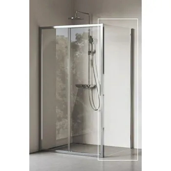 Ravak Blix II Boční stěna 100 cm, Transparent, bílá matná 9BMA0C00Z1 NBLPS-100