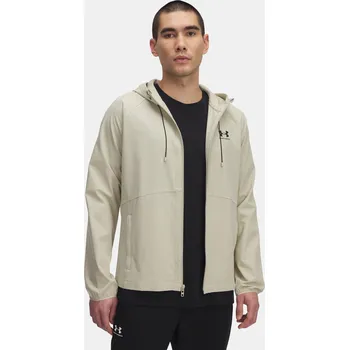 Pánská bunda Under Armour UA Vibe Woven Jacket - Pánské Under Armour šedá 3257321