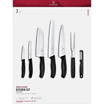 Victorinox Kuchyňská sada 7ks černá