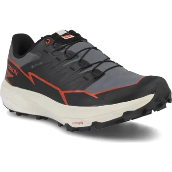 Pánská obuv Salomon Thundercross GTX M L47684500 - turbulence black/cherry tomato 43 1/3