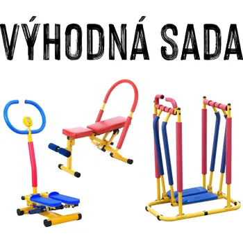 VÝHODNÁ SADA - 3x Dětský posilovací stroj