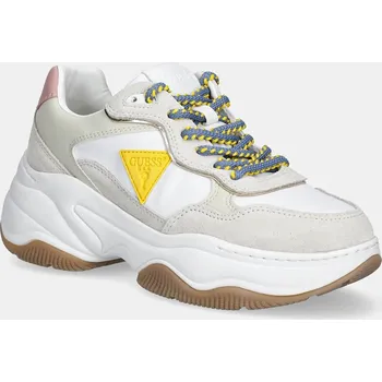 Dámské tenisky Tenisky Guess HAPYY FLPHAP.PEL12.BONE béžová 01X, EUR 39