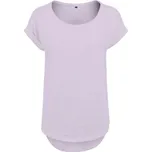 Build Your Brand Dámské tričko s prodlouženým zadním dílem - Šeříková | XL