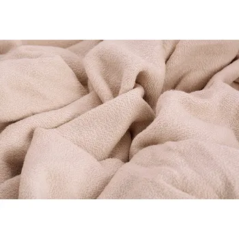 Prostěradlo TOP Q froté prostěradlo PUDROVÉ 180x200 cm