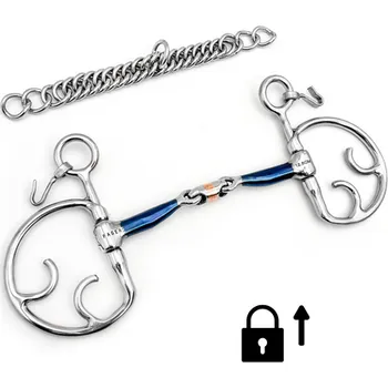 Udidlo pro koně Udidlo Thiedemann dvakrát lomené Sweet Iron Mattias Fager 10,5 cm