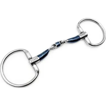 Udidlo pro koně Udidlo olivové dvakrát lomené Dylan Sweet Iron Fager 13,5 cm