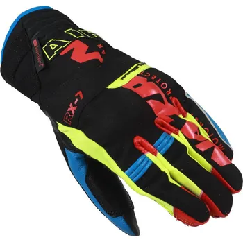 Moto rukavice Rukavice na moto Nazran RX-7 2.0 black/blue/red vel. M