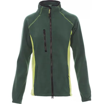 Pánská mikina PAYPER ASPEN+ LADY dámská fleecová mikina Barva: zelená, Velikost: 2XL
