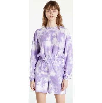 Oblečení a móda Top Noisy May Cropped Top Purple/ White M