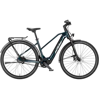 Elektrokolo KTM MACINA SUPERBELT SX 2026 – dámské elektrokolo s řemenem Gates, Bosch SX, Nexus 8, 400 Wh Barva: Modrá, Velikost: S Dámské elektrokolo s řemenem Gates, Bosch SX, Nexus 8, 400 Wh | včetně pedálů