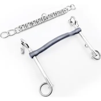 Udidlo pro koně FAGER Udidlo pákové nelomené Titanium Diana Fager, délka ramen 5 cm 14,5 cm
