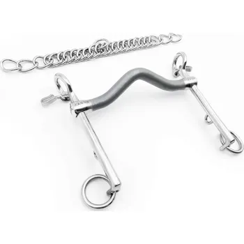 Udidlo pro koně FAGER Udidlo pákové nelomené Sweet Iron Philip Fager, délka ramen 7 cm 11,5 cm