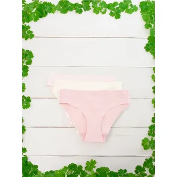 Dámské spodní prádlo Sinsay - Sada 3 kalhotek - pastelová růžová - 569AL-03X - 569AL-03X-XL-1