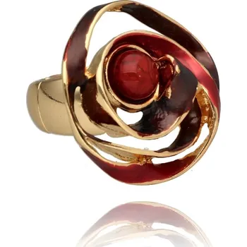 Prsten Umělecký prsten YVON v moderním spirálovém designu