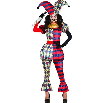 Guirca Dámsky kostým - Diamantový šašo Velikost - dospělý: L