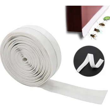 Těsnění do okna a dveří TĚSNĚNÍ TĚSNĚNÍ DO DVEŘÍ A OKEN SAMOLEPICÍ TĚSNICÍ PÁSKA 5M