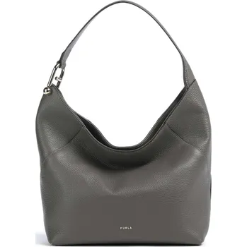 Kabelka Furla Lara M - Velká kabelka v šedá, kůže, 50546893 | Kabelky pro ženy & muže