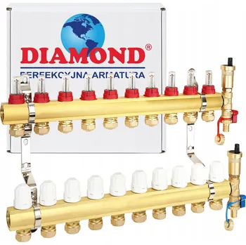 rozdělovač topení Rozdělovač Diamond 10 okruhů